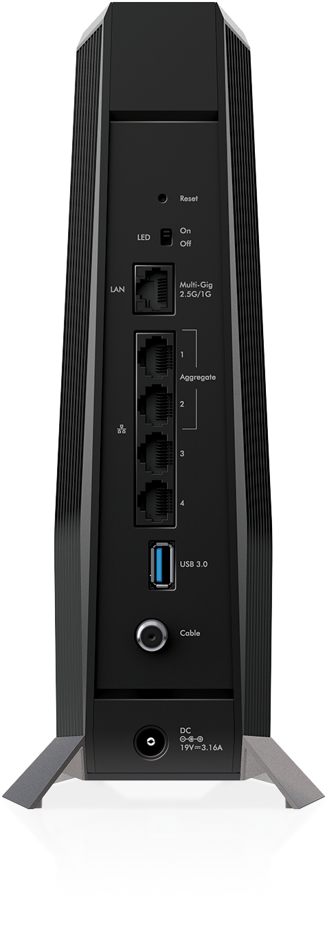 Netgear Nighthawk AX6 6-Stream WiFi 6 Cable Modem Router