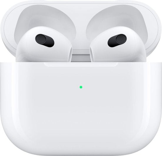 Apple - AirPods (3.ª generación) con estuche de carga Lightning - Blanco