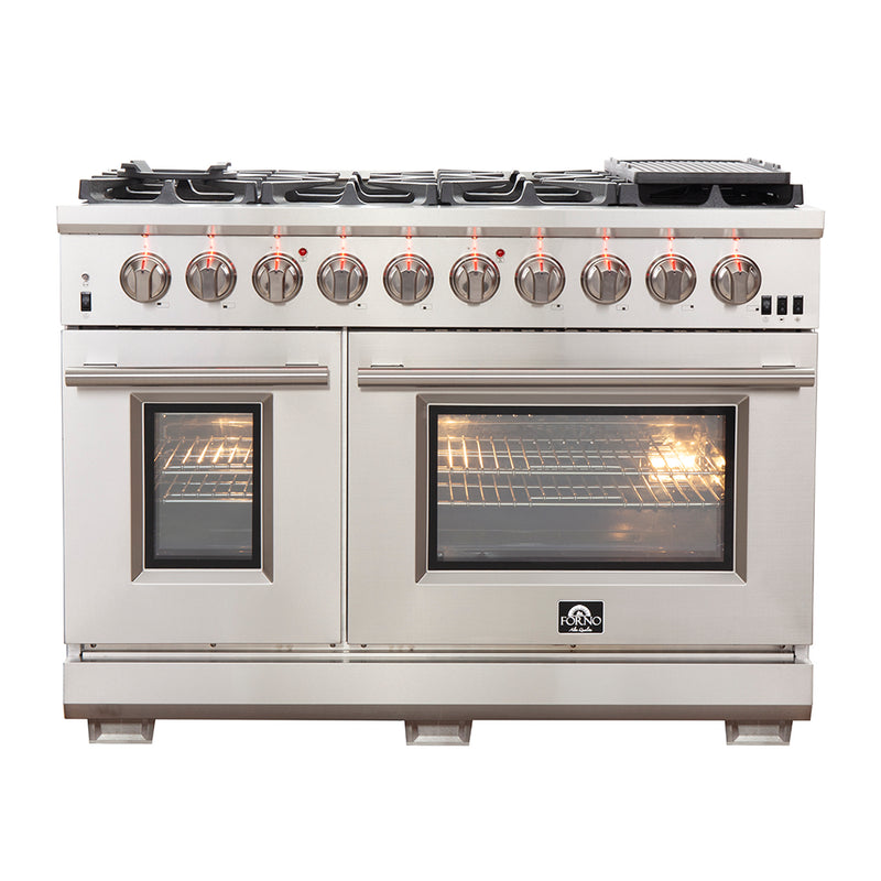 Forno Capriasca - Titanium Professional 48" Freestanding Gas Range