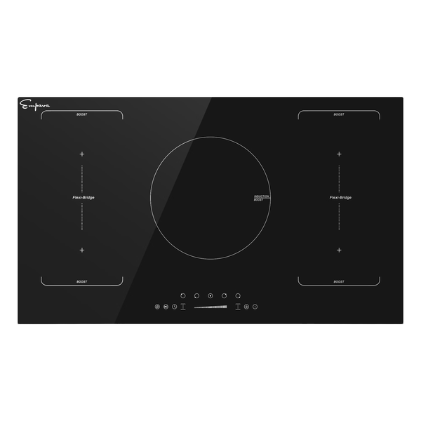 Cocina eléctrica negra de 36 pulgadas con placa de inducción Empava 36EC05 