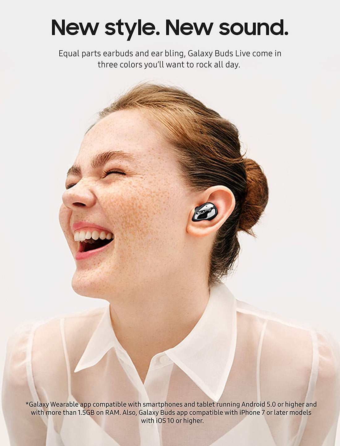 Samsung shops Galaxy Buds Live Wireless In-Ear Headset, Brand New