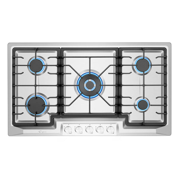 Empava 36 in. Built-in Gas Cooktops 36GC23