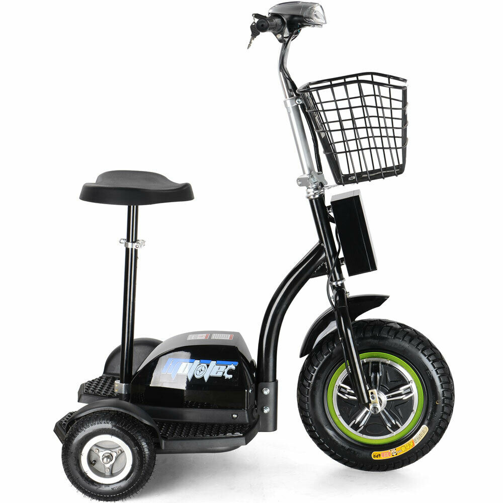 Mototec Trike 500W Electric Scooter with 3 Wheels | Buy Now | Wellbots