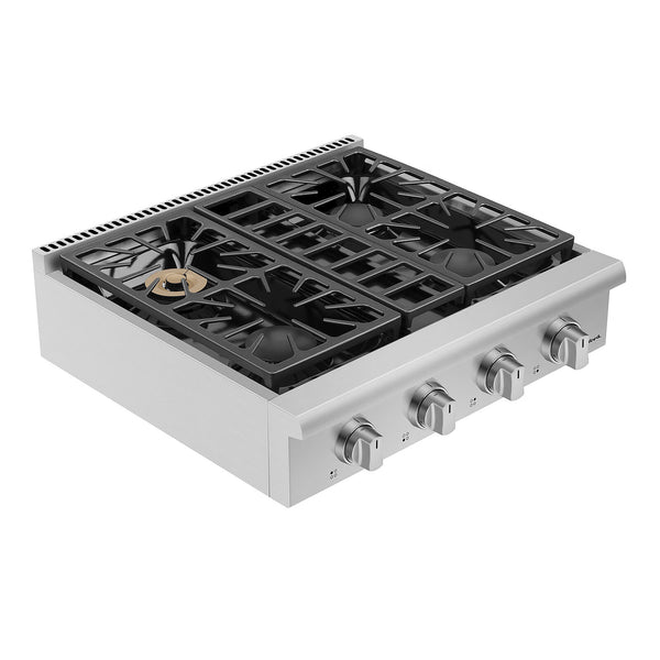 Cocina a gas deslizable Empava Pro-style de 30 pulgadas 30GC30 