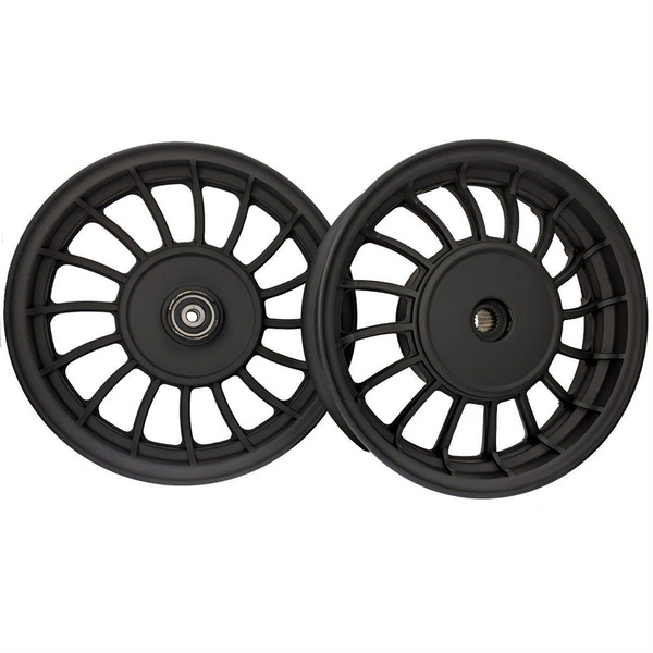 Universal Parts 10" Wheel Set for Retro 50cc Scooters - Black (144-40)