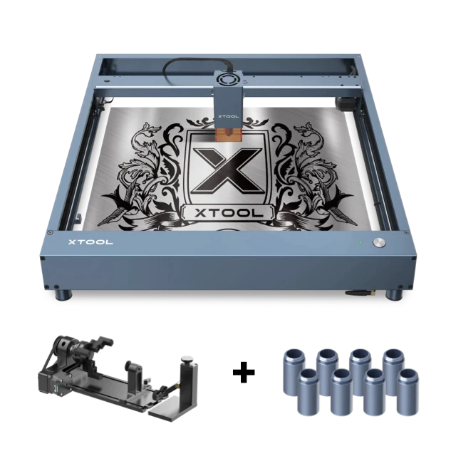 xTool D1 Pro 5W Laser Engraving Machine, 36W Higher Accuracy Laser Engraver